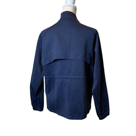 Harrington Paorais Women's Golf Jacket. Vented Blue - Picture 3 of 13